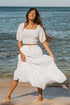 Koy Resort Riviera Smocked Crop Top